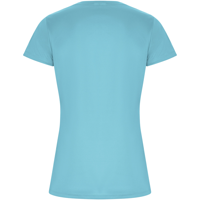 Imola 135 g/m² kortærmet sports t-shirt til kvinder i farven Turkis