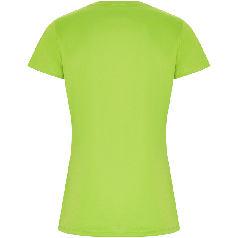 Imola 135 g/m² kortærmet sports t-shirt til kvinder i farven Fluorgrøn