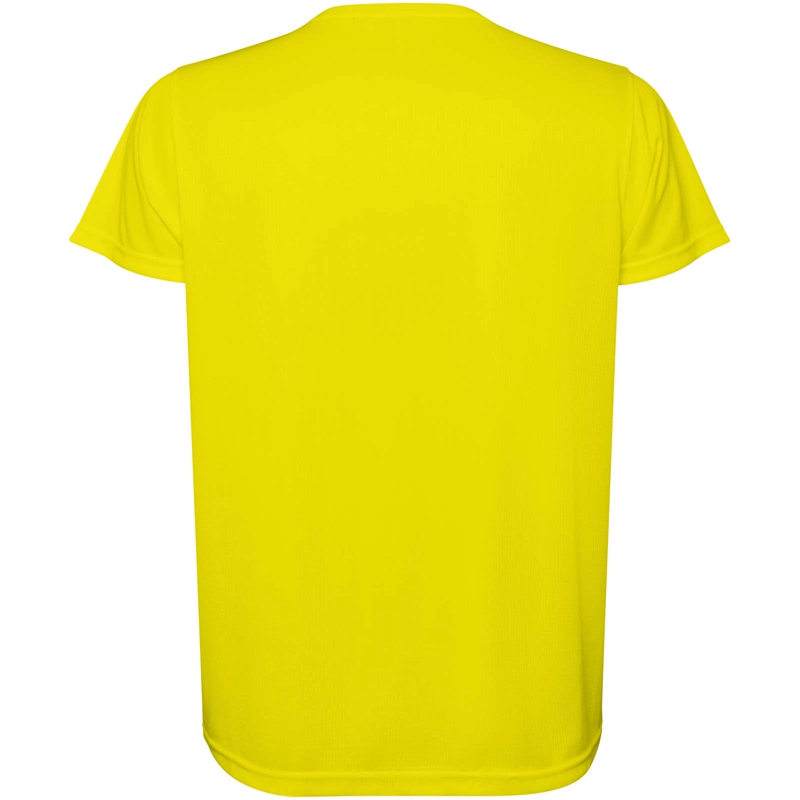 Estoril 125 g/m² kortærmet t-shirt til mænd i farven Fluorgul