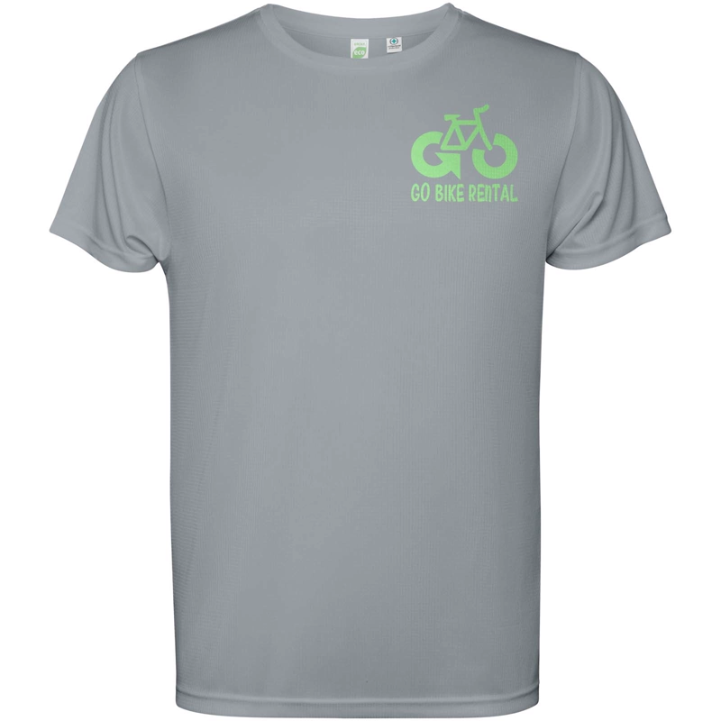 Estoril 125 g/m² kortærmet t-shirt til mænd i farven Grå