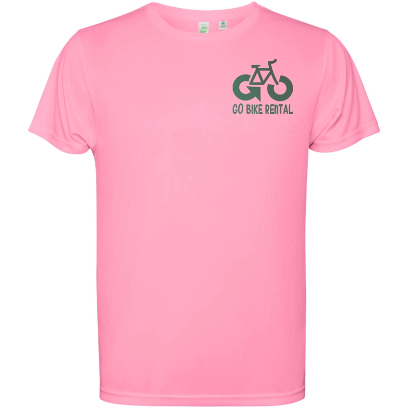 Estoril 125 g/m² kortærmet t-shirt til mænd i farven Silke rosa