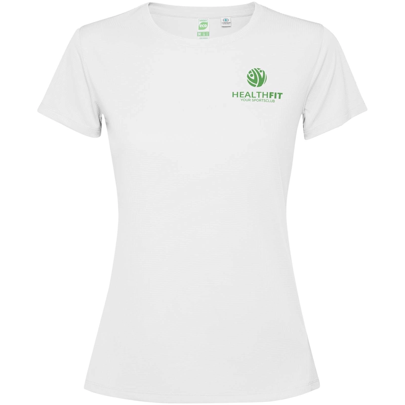 Estoril 125 g/m² kortærmet t-shirt til kvinder i farven Hvid