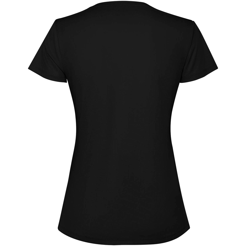 Estoril 125 g/m² kortærmet t-shirt til kvinder i farven Ensfarvet sort