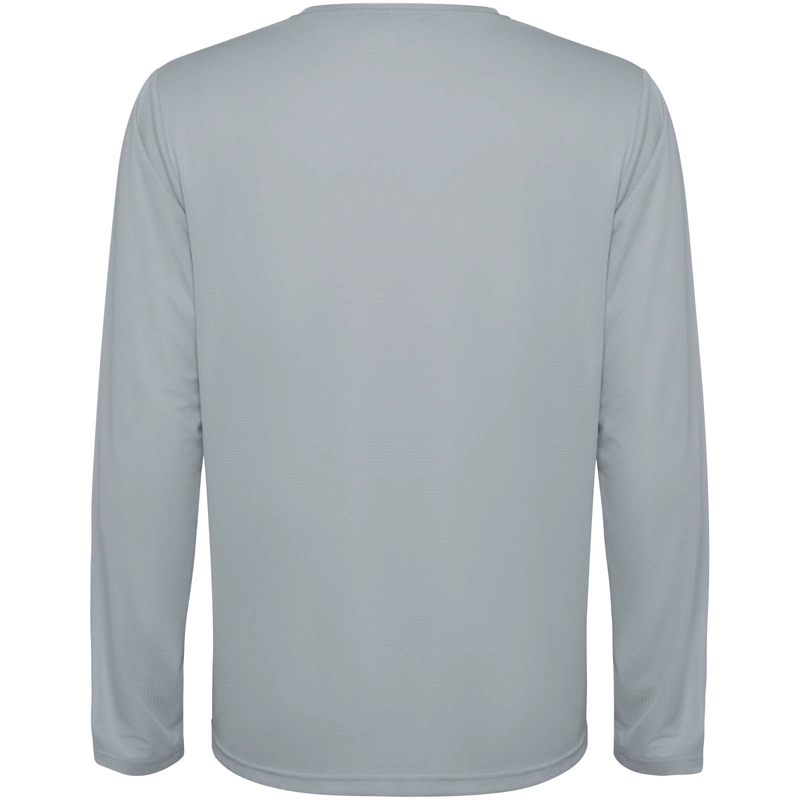 Estoril 125 g/m² langærmet unisex t-shirt i farven Grå