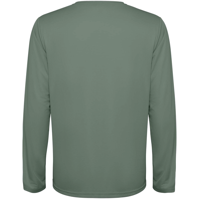 Estoril 125 g/m² langærmet unisex t-shirt i farven Laurbærgrøn