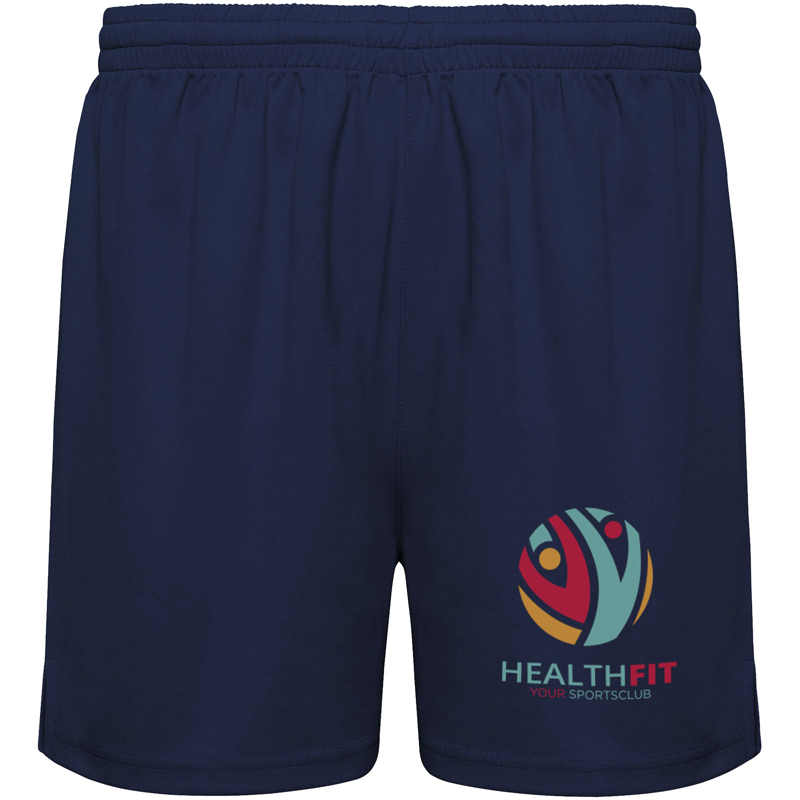 Player 140 g/m² unisex sportsshorts i farven Marineblå