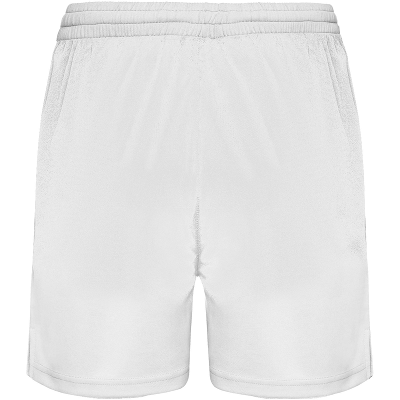 Player 140 g/m² unisex sportsshorts i farven Hvid