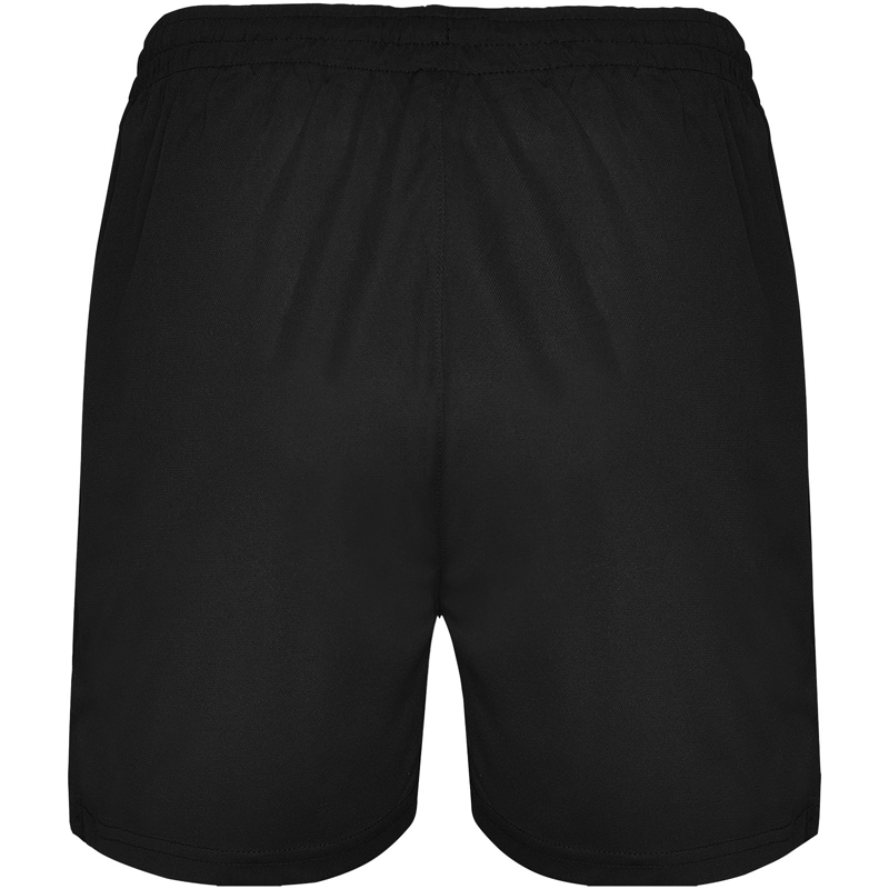 Player 140 g/m² unisex sportsshorts i farven Ensfarvet sort