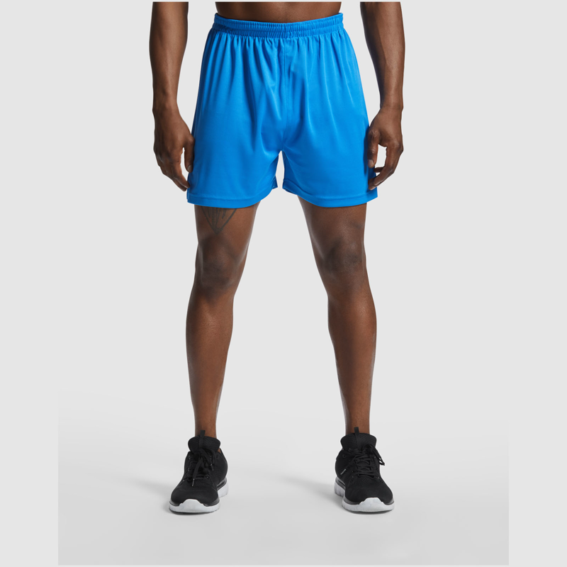 Player 140 g/m² unisex sportsshorts i farven Rød