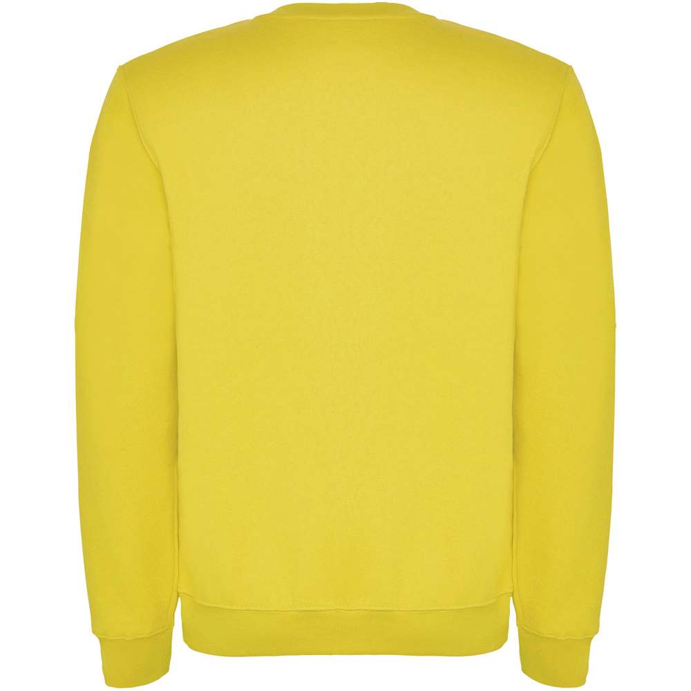 Clasica 280 g/m² unisex sweater med rund hals i farven Gul