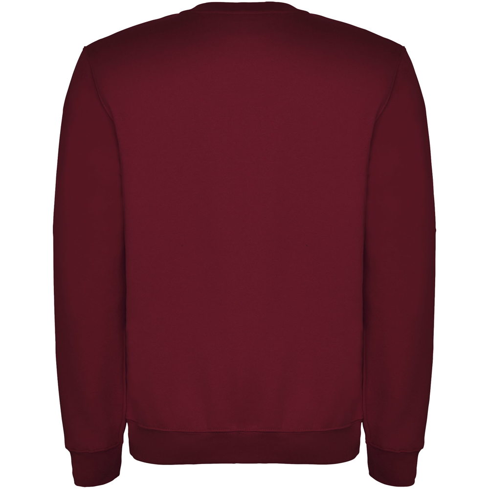 Clasica 280 g/m² unisex sweater med rund hals i farven Granat
