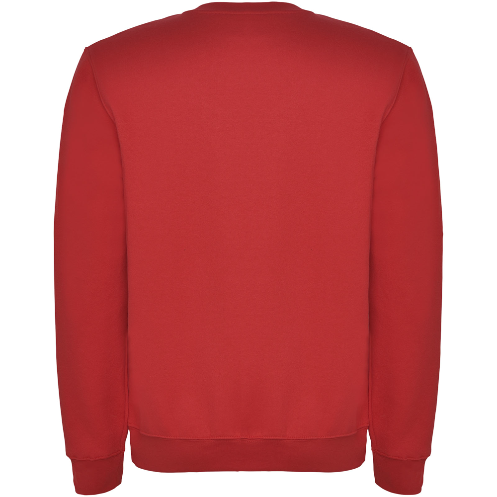 Clasica 280 g/m² unisex sweater med rund hals i farven Rød