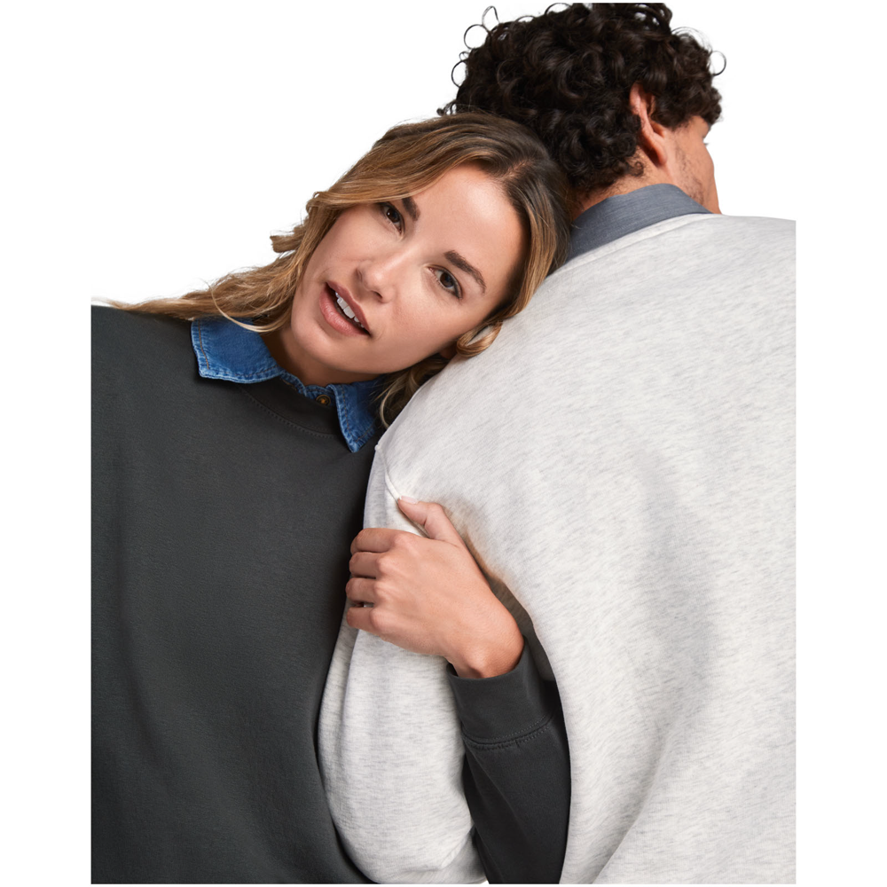 Clasica 280 g/m² unisex sweater med rund hals i farven Rosette