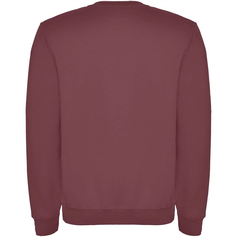 Clasica 280 g/m² unisex sweater med rund hals i farven Bærrød