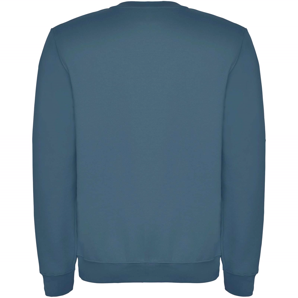 Clasica 280 g/m² unisex sweater med rund hals i farven Stormblå