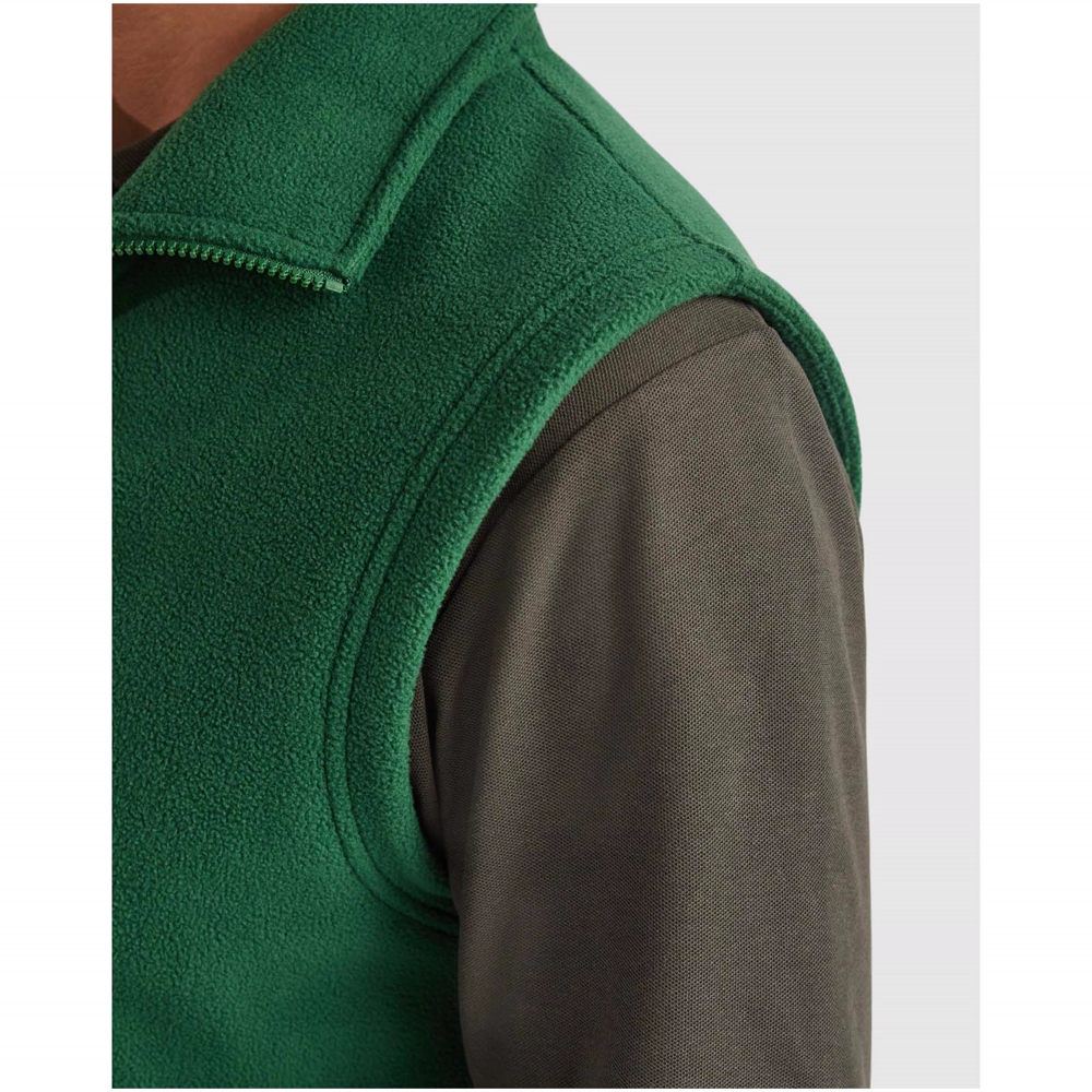 Bellagio unisex vest i fleece i farven Sandfarvet