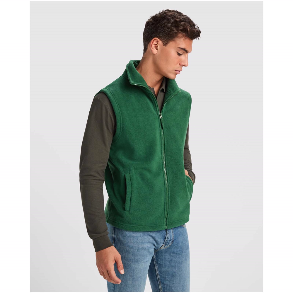 Bellagio unisex vest i fleece i farven Sandfarvet