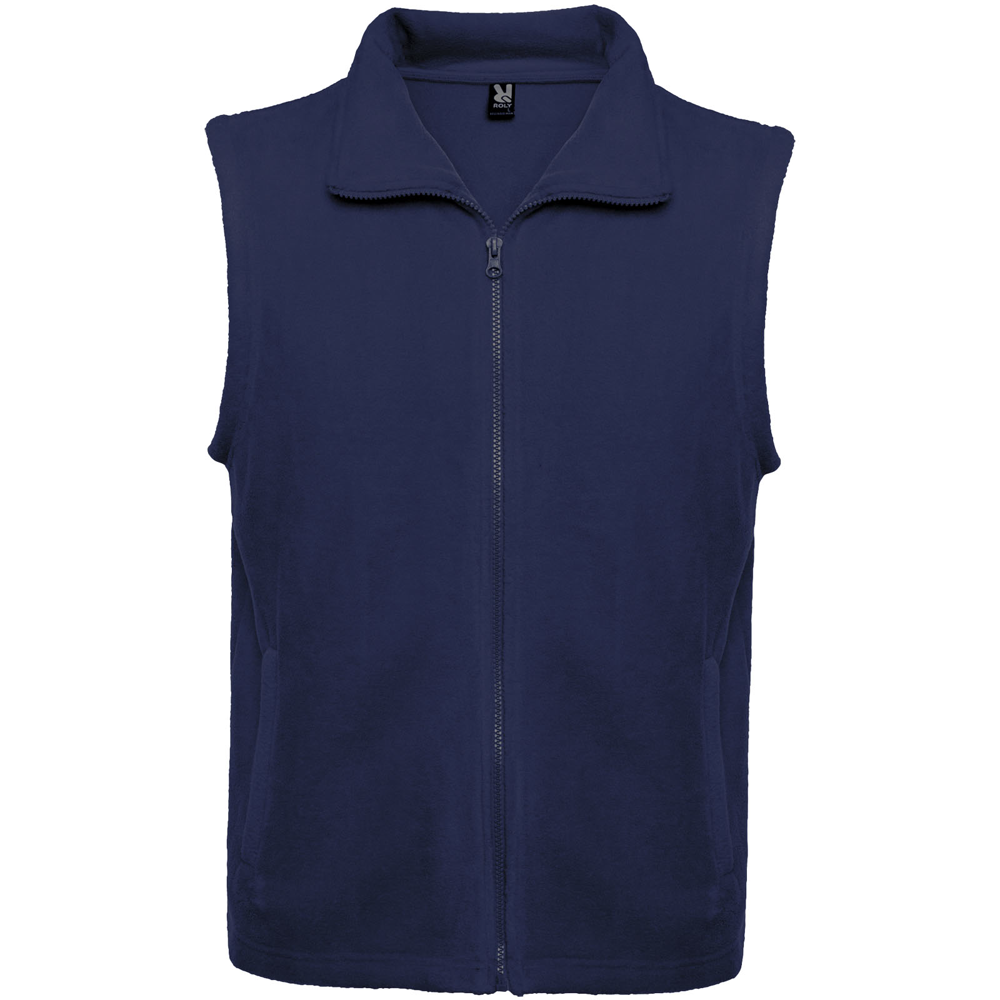 Bellagio unisex vest i fleece i farven Marineblå