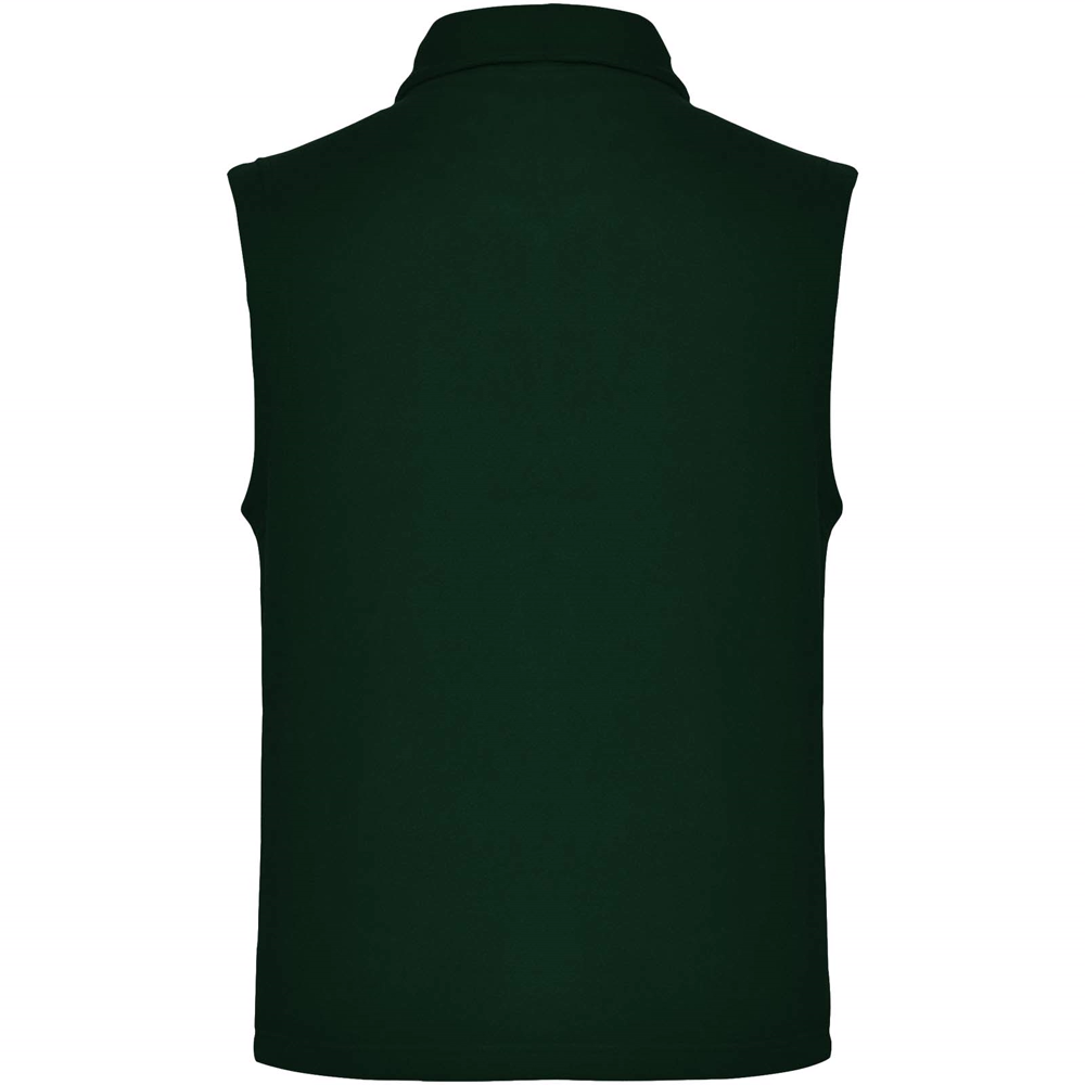 Bellagio unisex vest i fleece i farven Flaskegrøn