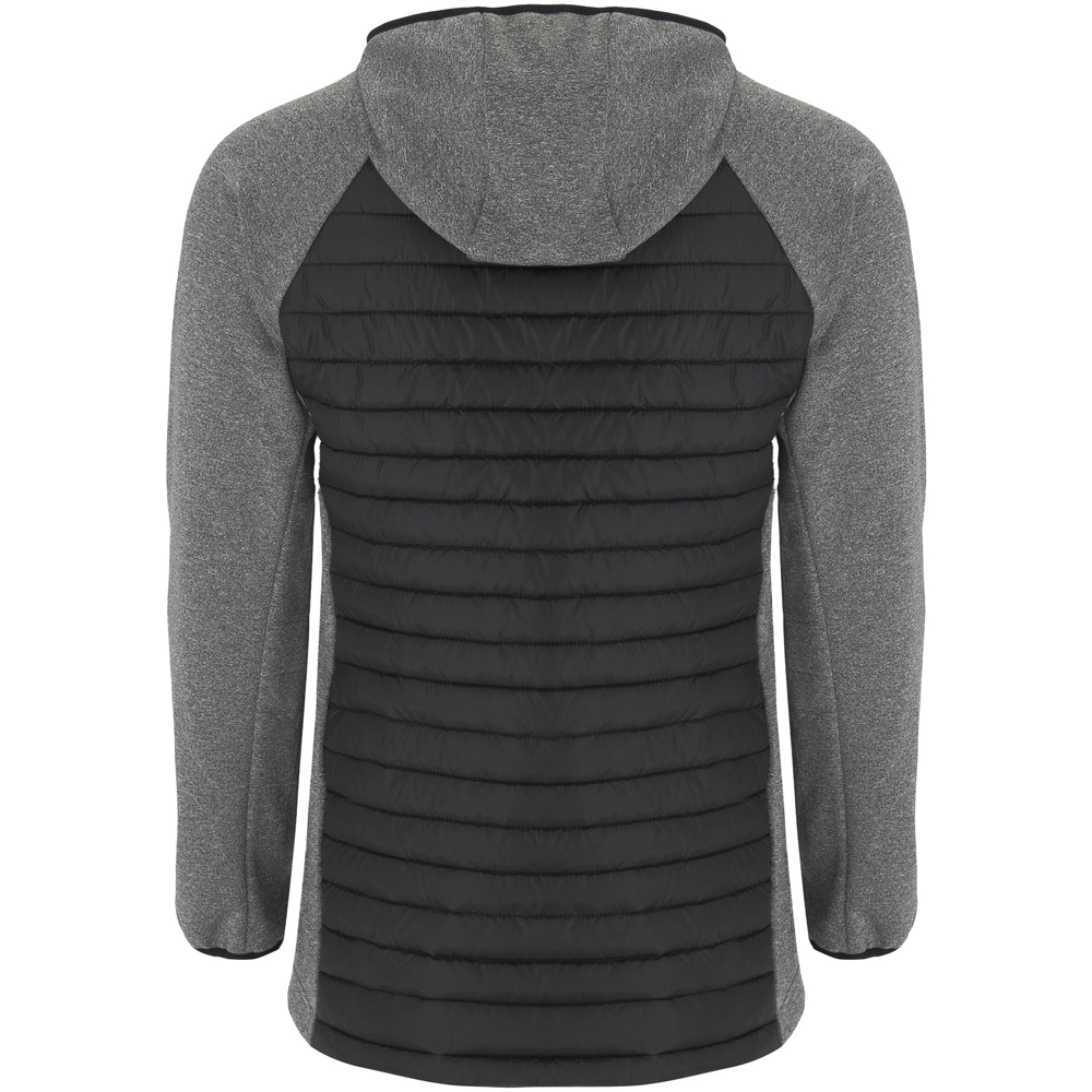 Minsk unisex hybrid isolerende jakke i farven Ensfarvet sort / Meleret sort