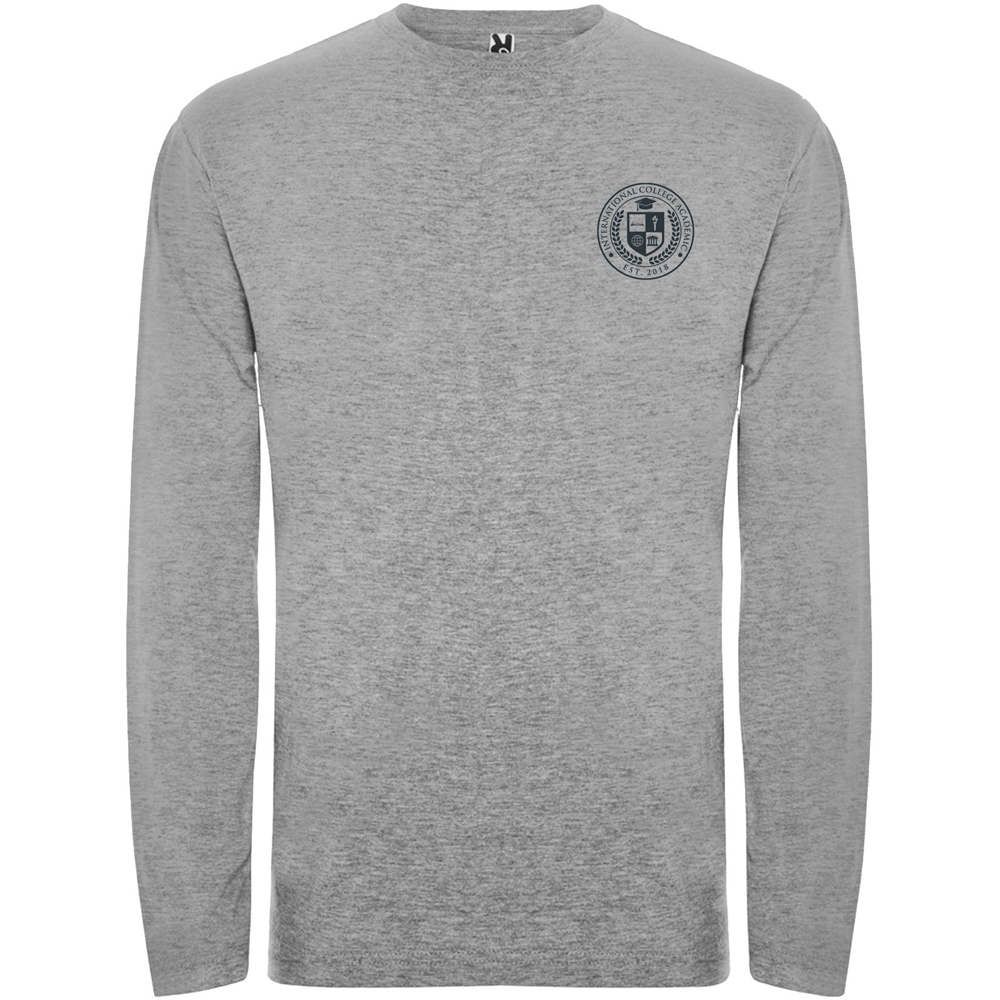 Extreme 160 g/m² langærmet t-shirt til mænd i farven Marlgrå