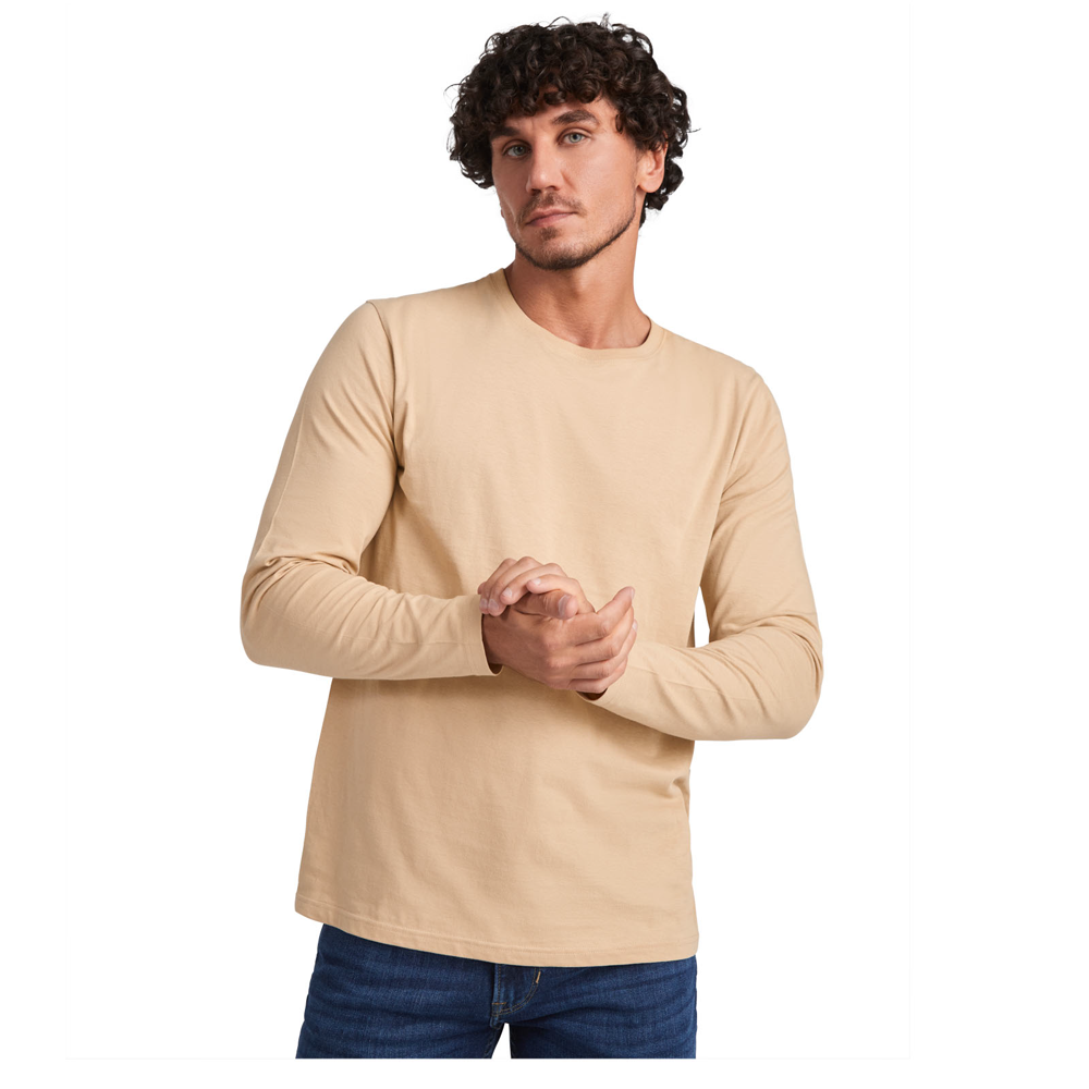 Extreme 160 g/m² langærmet t-shirt til mænd i farven Marlgrå