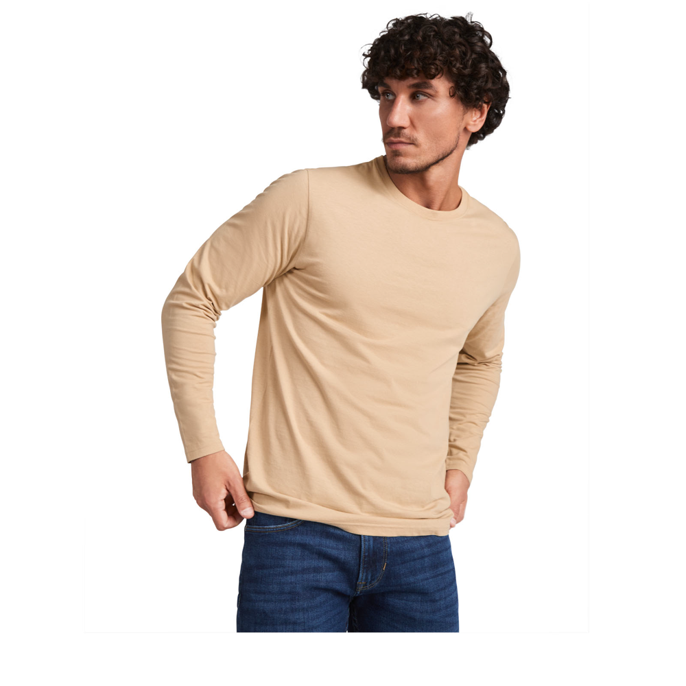 Extreme 160 g/m² langærmet t-shirt til mænd i farven Marlgrå