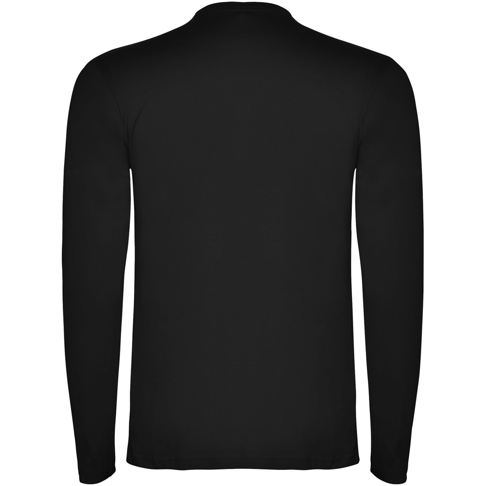 Extreme 160 g/m² langærmet t-shirt til mænd i farven Ensfarvet sort