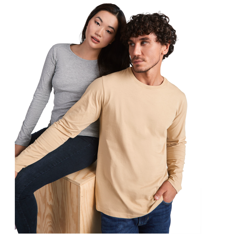 Extreme 160 g/m² langærmet t-shirt til kvinder i farven Marlgrå