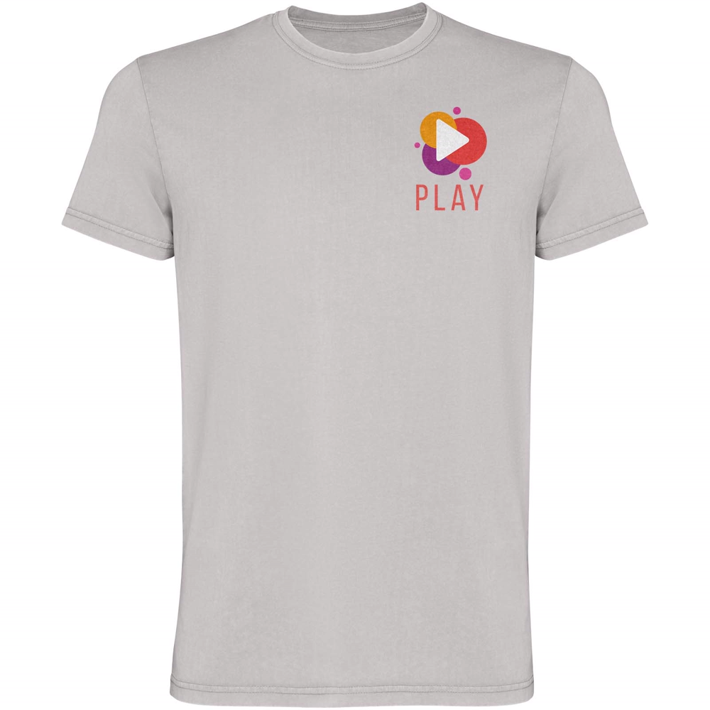 Corgi 180 g/m² kortærmet t-shirt til mænd i farven Grå