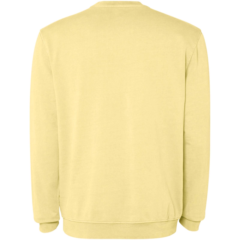 Jaya 250 g/m² unisex sweater med rund hals i farven Gul