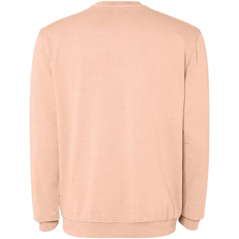 Jaya 250 g/m² unisex sweater med rund hals i farven Lys orange