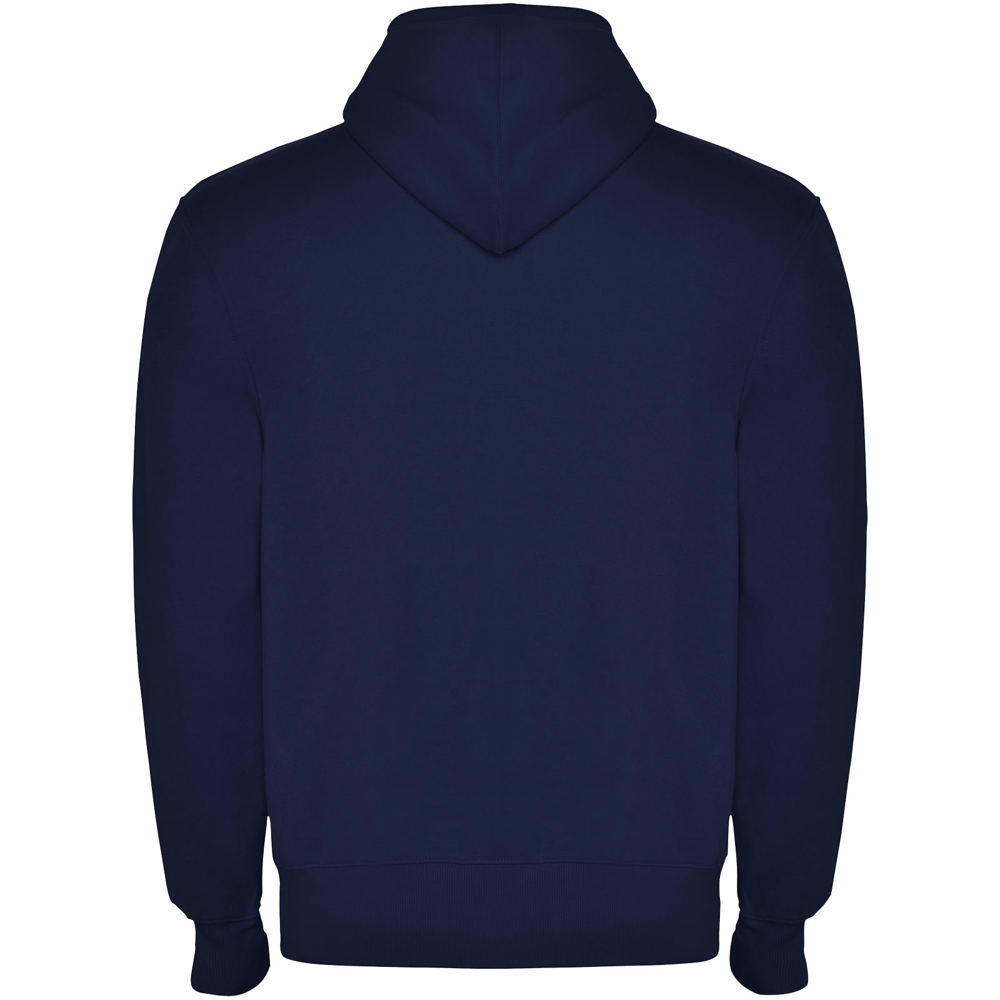 Montblanc 280 g/m² unisex hættetrøje med lynlås i farven Marineblå