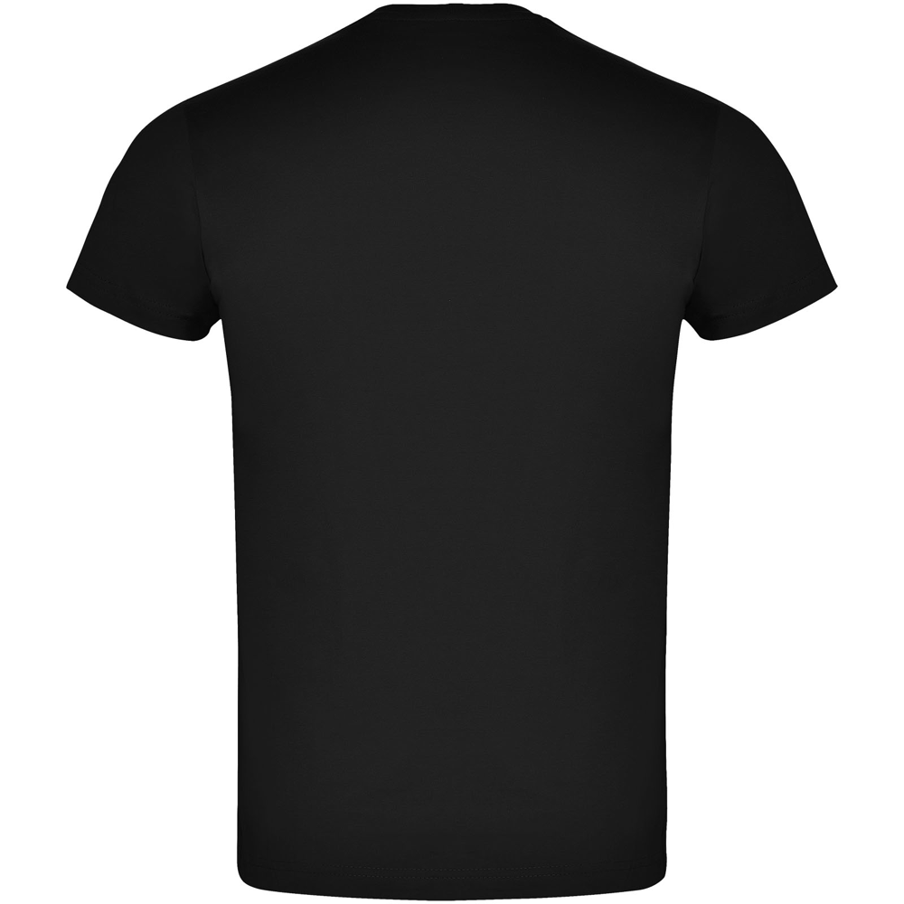 Atomic 150 g/m² kortærmet unisex t-shirt i farven Ensfarvet sort