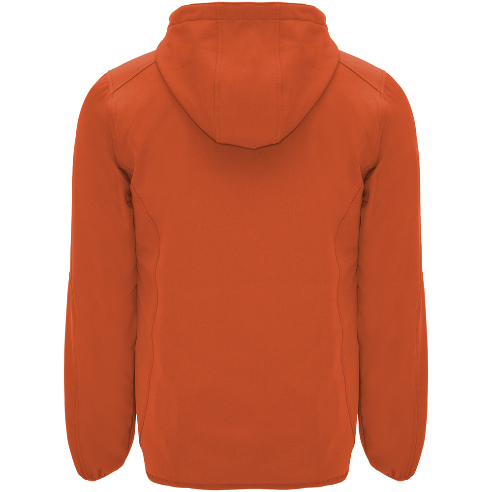 Sibirien unisex softshelljakke i farven Vermilion orange