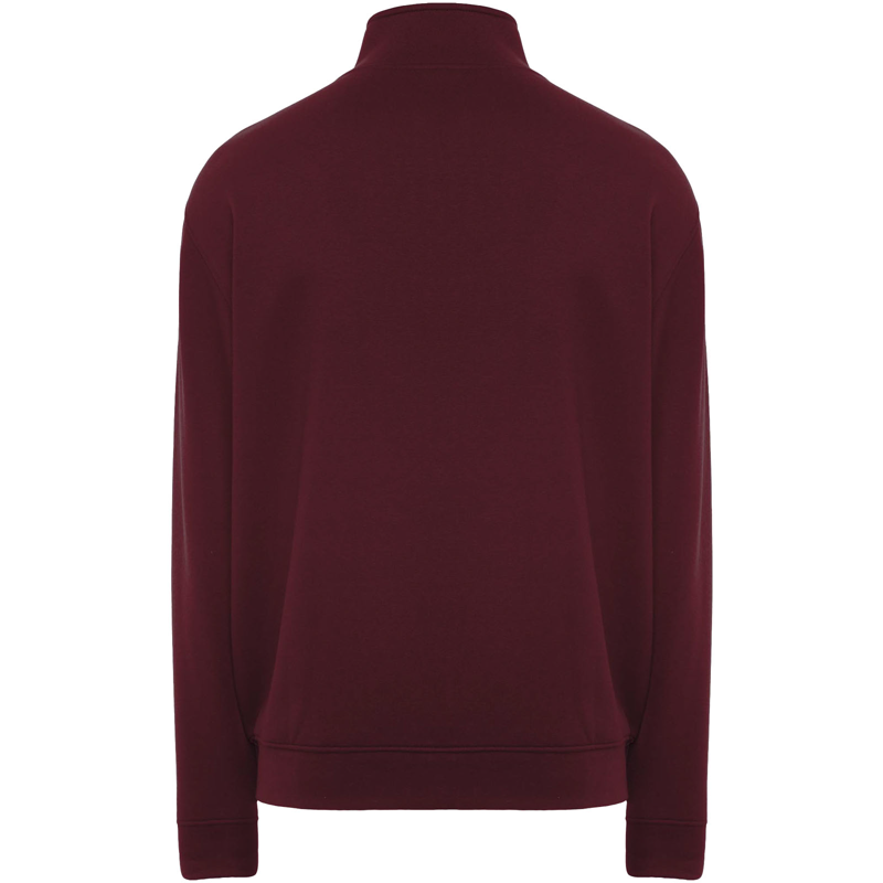 Ulan 280 g/m² unisex trøje med fuld lynlås i farven Granat