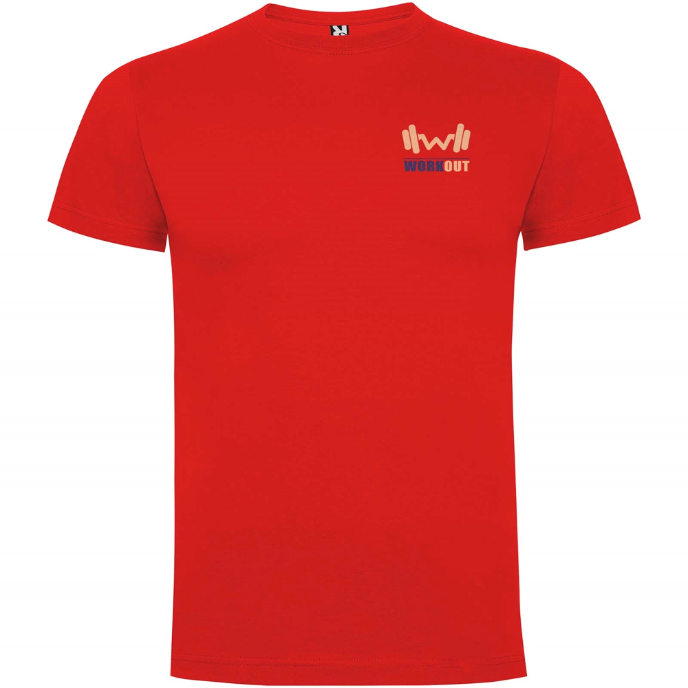 Dogo Premium 165 g/m² kortærmet herre t-shirt i farven Rød