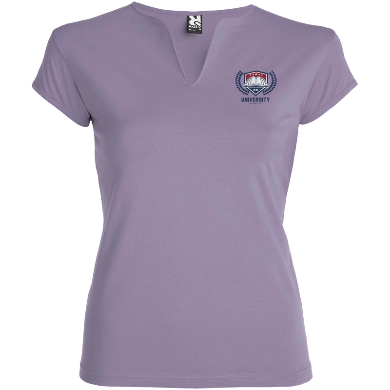 Belice 200 g/m² kortærmet t-shirt til kvinder i farven Lavendel