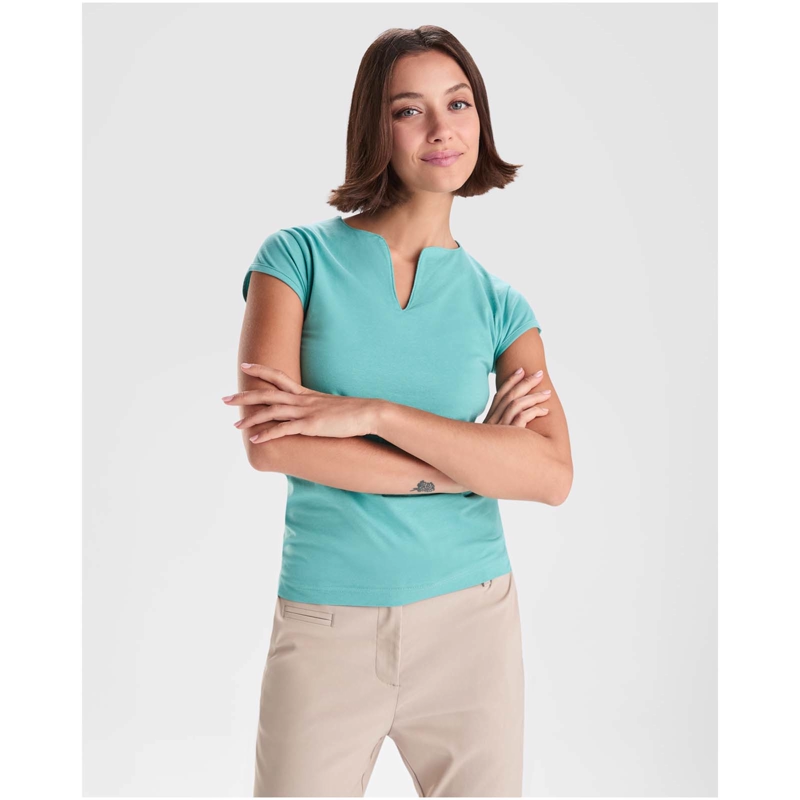 Belice 200 g/m² kortærmet t-shirt til kvinder i farven Ler orange