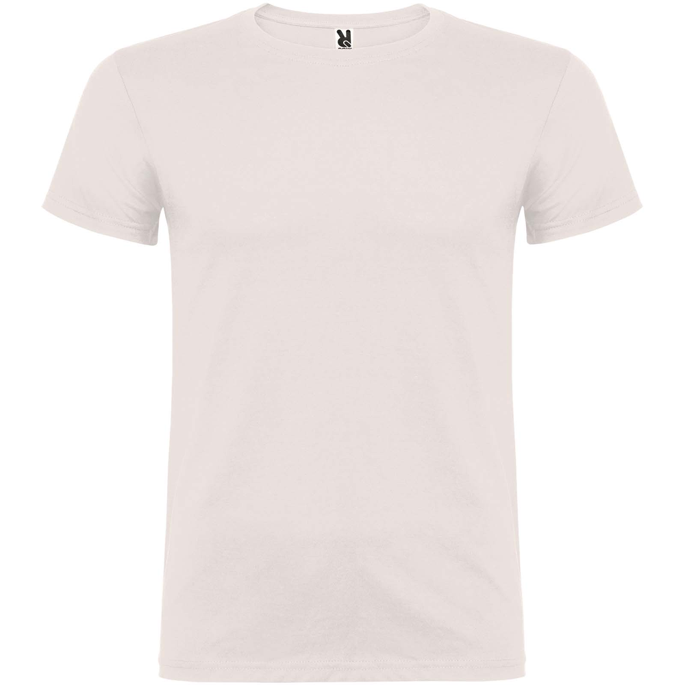 Beagle 155 g/m² kortærmet t-shirt til mænd i farven Vintage hvid