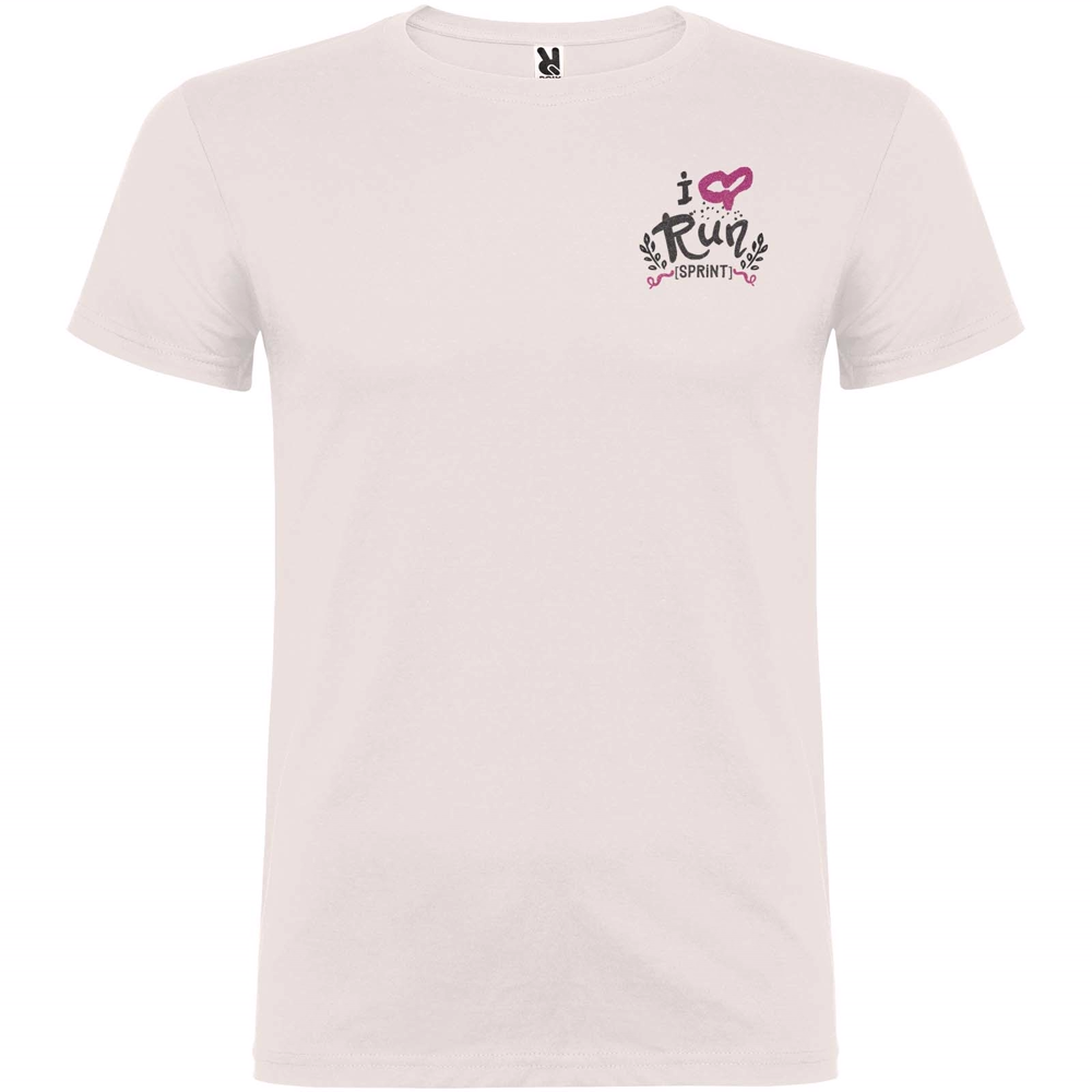 Beagle 155 g/m² kortærmet t-shirt til mænd i farven Vintage hvid