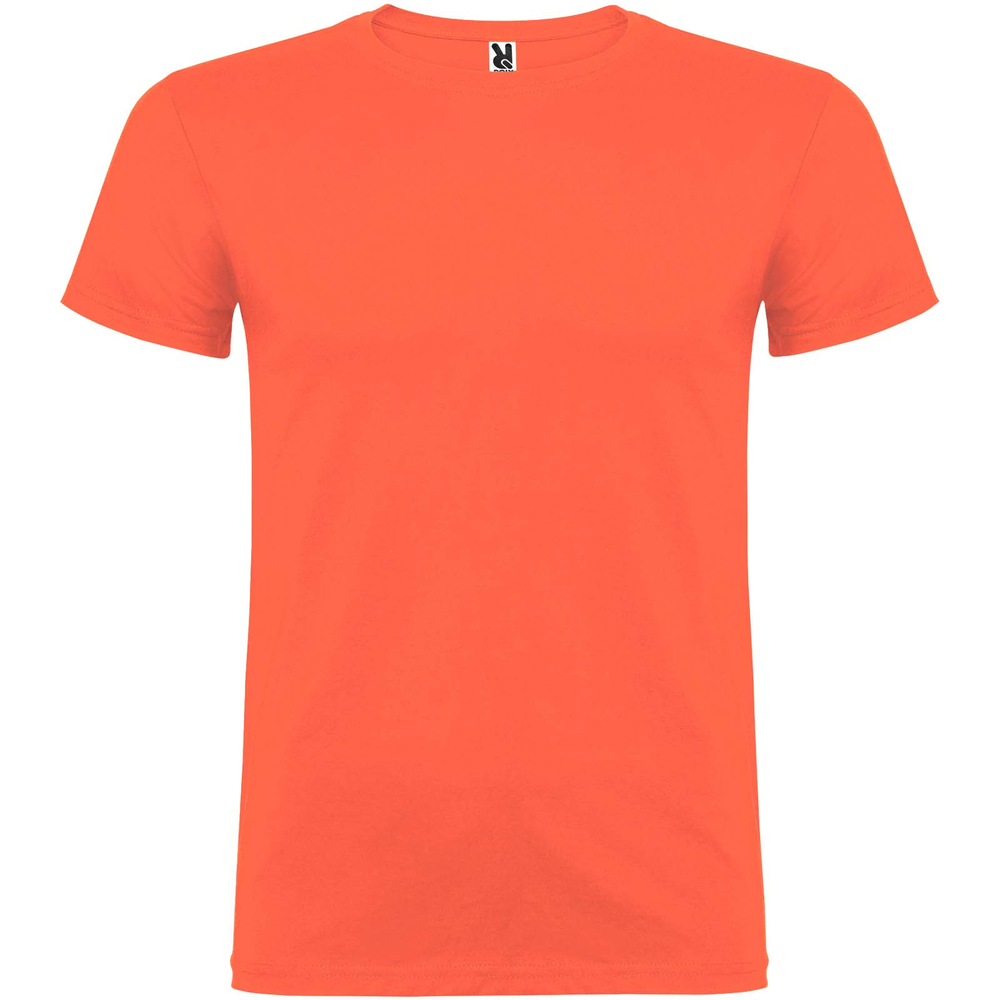 Beagle 155 g/m² kortærmet t-shirt til mænd i farven Koral