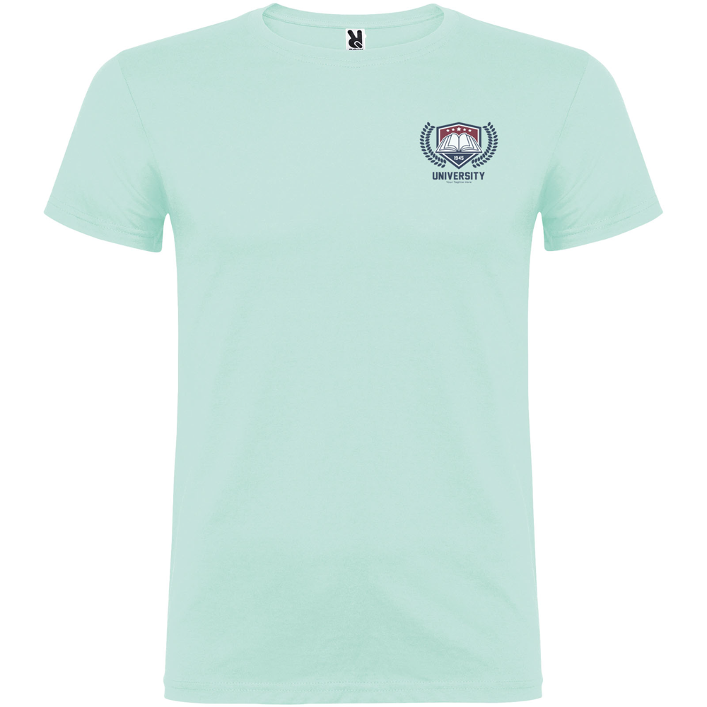 Beagle 155 g/m² kortærmet t-shirt til mænd i farven Mintgrøn