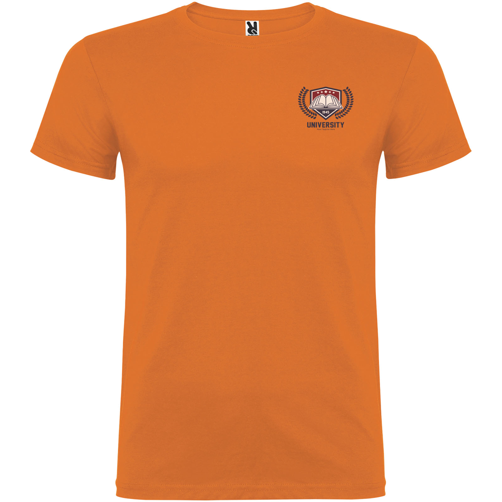 Beagle 155 g/m² kortærmet t-shirt til mænd i farven Orange