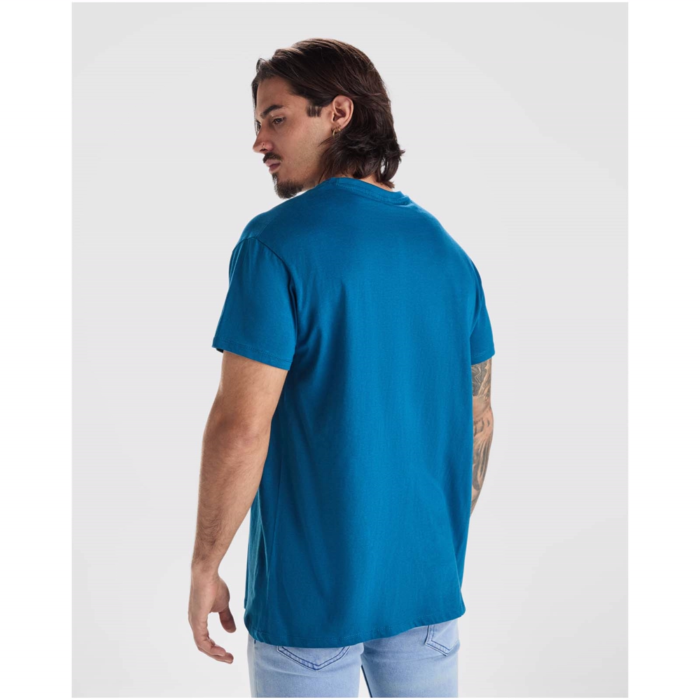 Beagle 155 g/m² kortærmet t-shirt til mænd i farven Ensfarvet sort