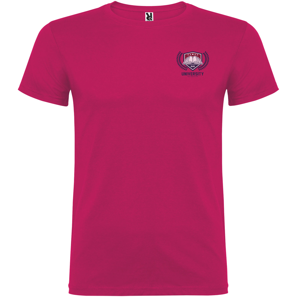 Beagle 155 g/m² kortærmet t-shirt til mænd i farven Rosette