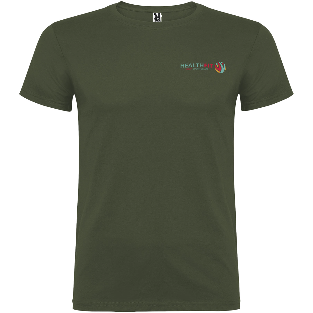 Beagle 155 g/m² kortærmet t-shirt til mænd i farven Venture grøn