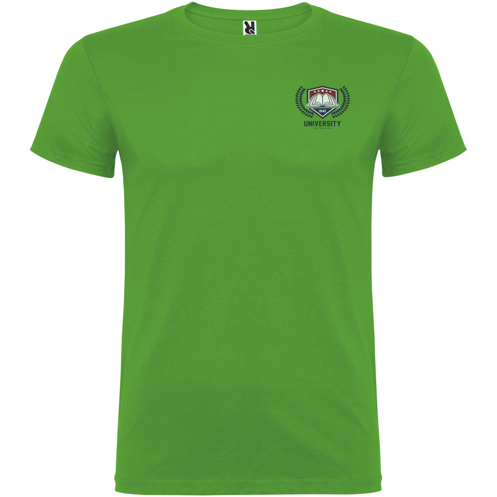 Beagle 155 g/m² kortærmet t-shirt til mænd i farven Græsgrøn