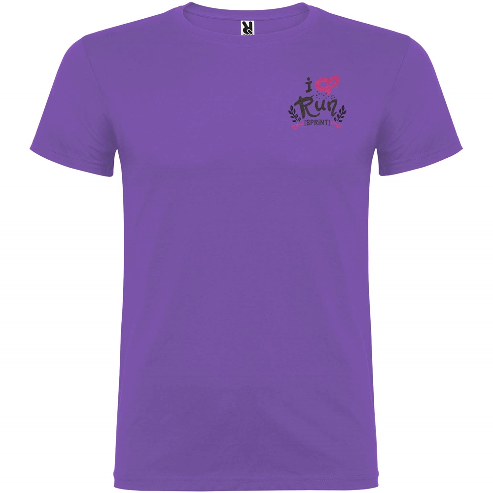 Beagle 155 g/m² kortærmet t-shirt til mænd i farven Irsk lilla
