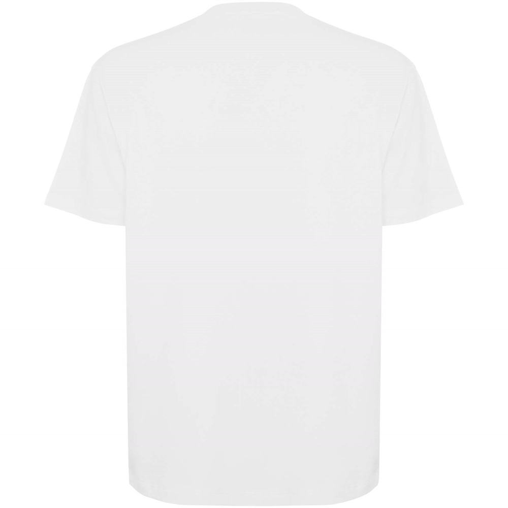 Bull 210 g/m² genvundet kortærmet unisex T-shirt i farven Hvid
